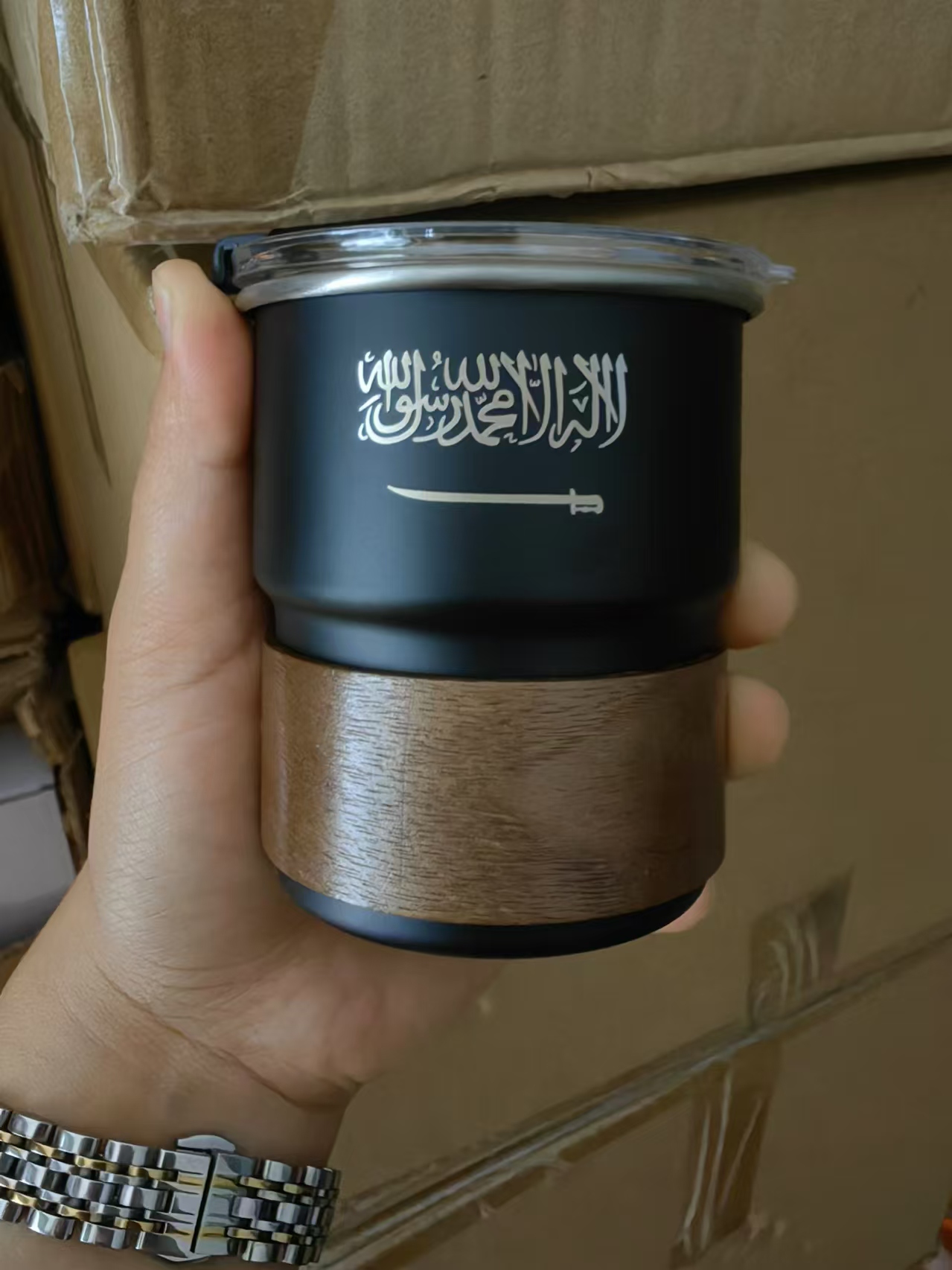 Coffee Equipment Camping - كوب بيرة من الفولاذ المقاوم للصدأ