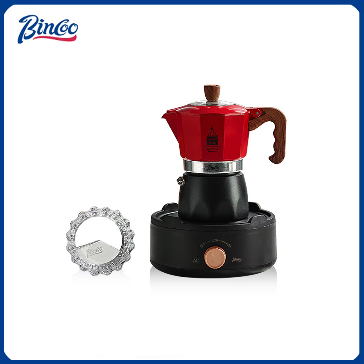 Coffee Equipment At Home - Bincoo صمام مزدوج القهوة وعاء موكا