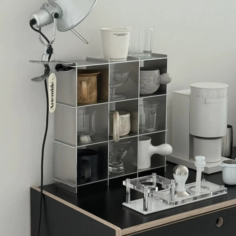 Coffee Equipment Rack - رف تخزين أكواب من سبائك الألومنيوم