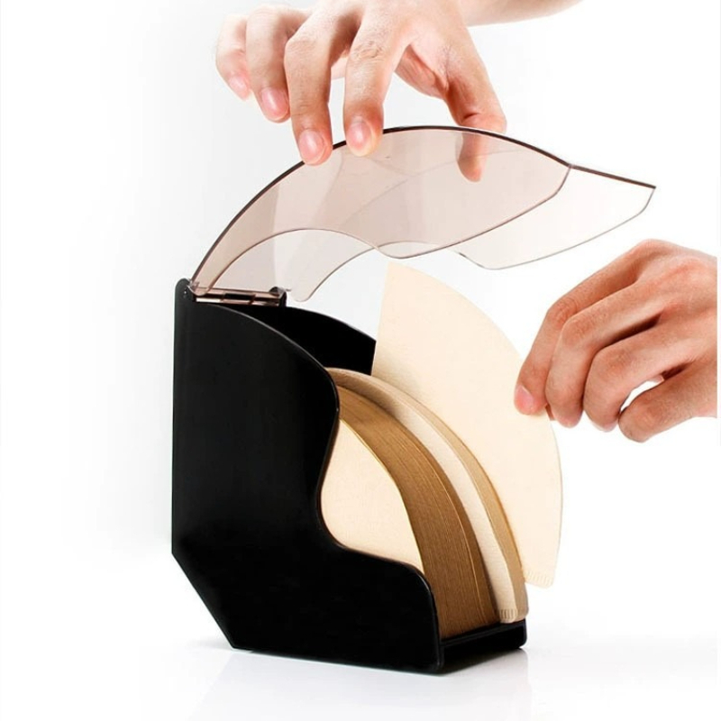Coffee Equipment Rack - صندوق تخزين ورق ترشيح القهوة على