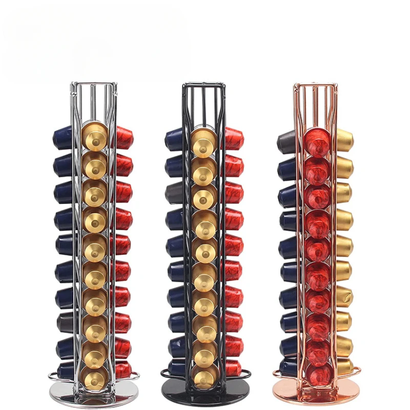 Coffee Equipment Rack - 1 قطعة 40 جراب كبسولات القهوة