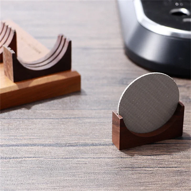 Coffee Equipment Rack - 51/53/58 مللي متر Portafilter اسبريسو العالمي