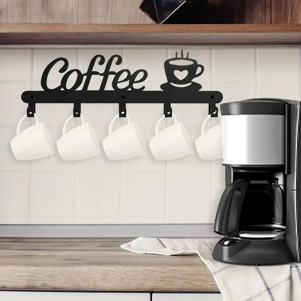 حامل أكواب القهوة المعدني المث - مراجعة Coffee Equipment Rack وسعره