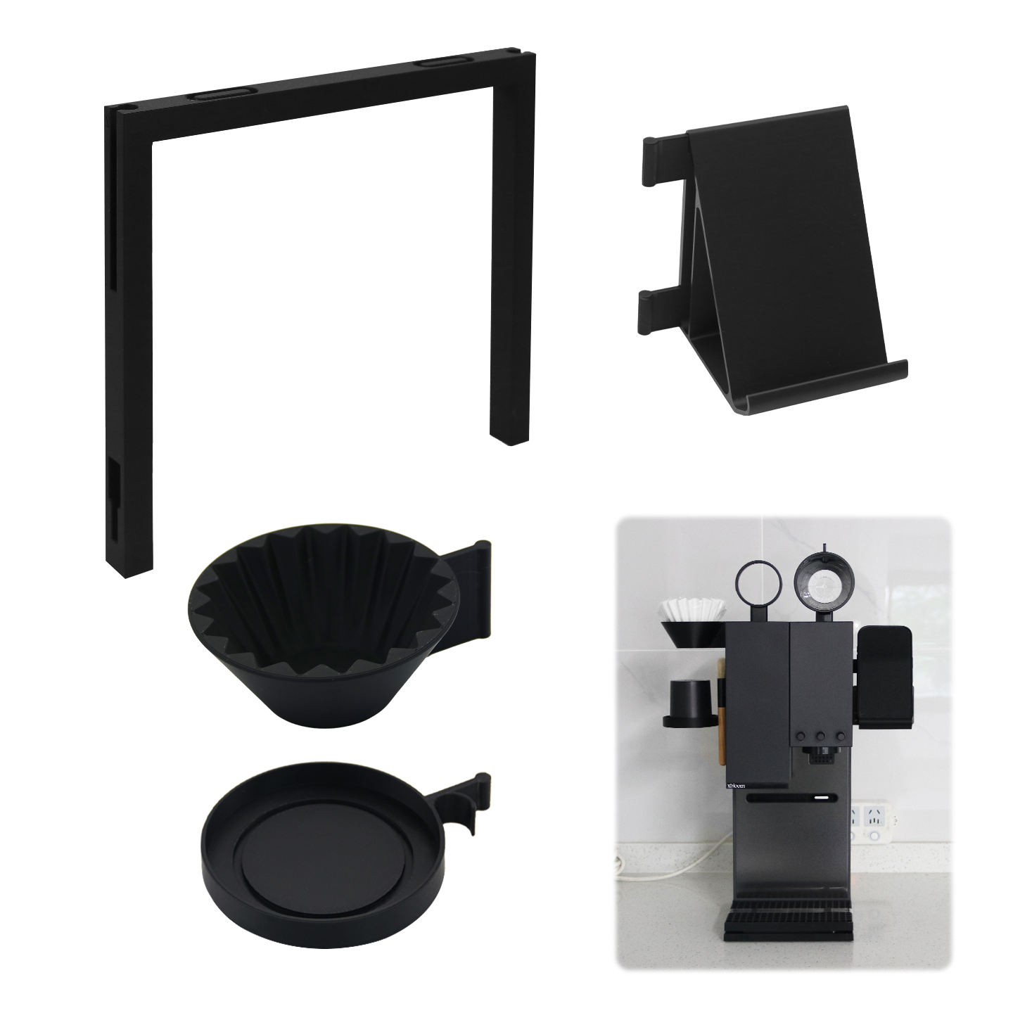 رف تخزين لماكينة القهوة من xBl - مراجعة Coffee Equipment Rack وسعره
