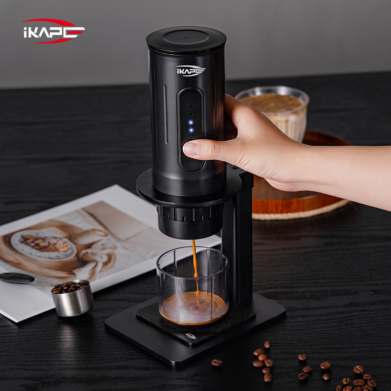 ماكينة قهوة محمولة IKAPE Kapo  - مراجعة Coffee Equipment Camping وسعره