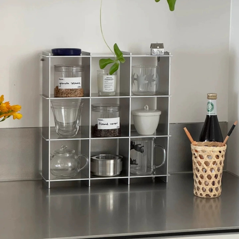 رف تخزين أكواب من سبائك الألوم - مراجعة Coffee Equipment Rack وسعره