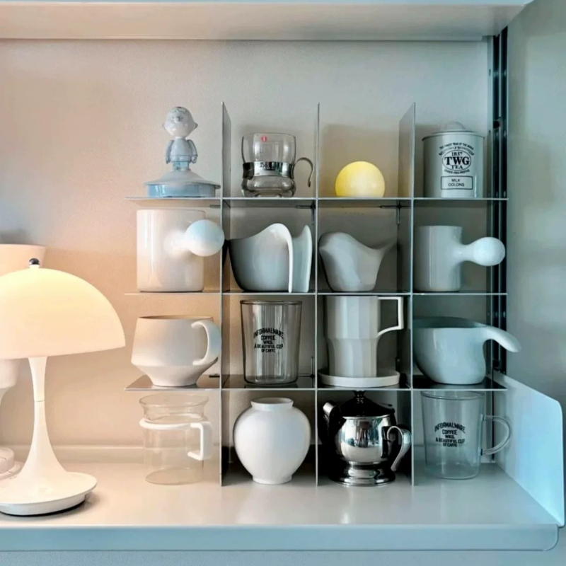 رف تخزين أكواب من سبائك الألوم - مراجعة Coffee Equipment Rack وسعره