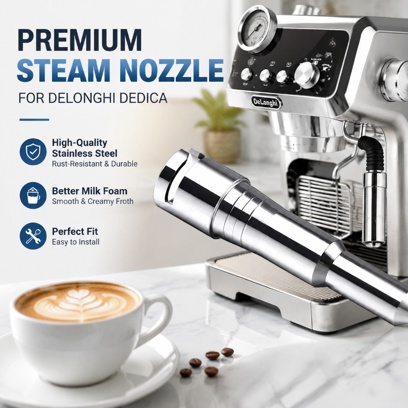 فوهة بخار عالمية قابلة للتركيب - مراجعة Steam Wand Tip وسعره