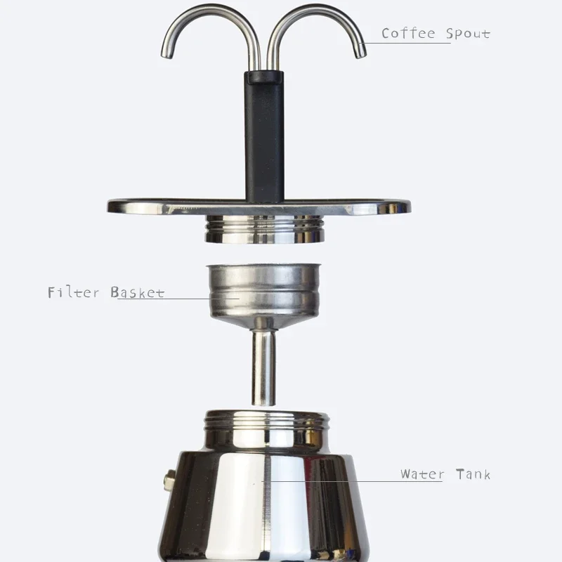 وعاء موكا صغير من الفولاذ المق - مراجعة Coffee Equipment Wdt وسعره