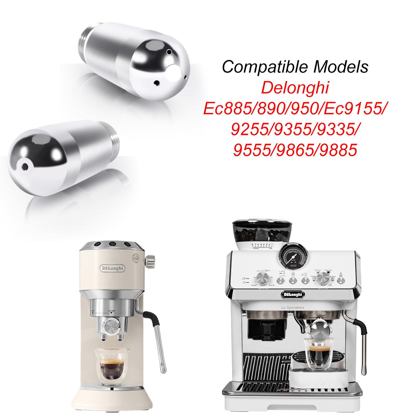 فوهة بخار القهوة لـ Delonghi E - مراجعة Steam Wand Tip وسعره