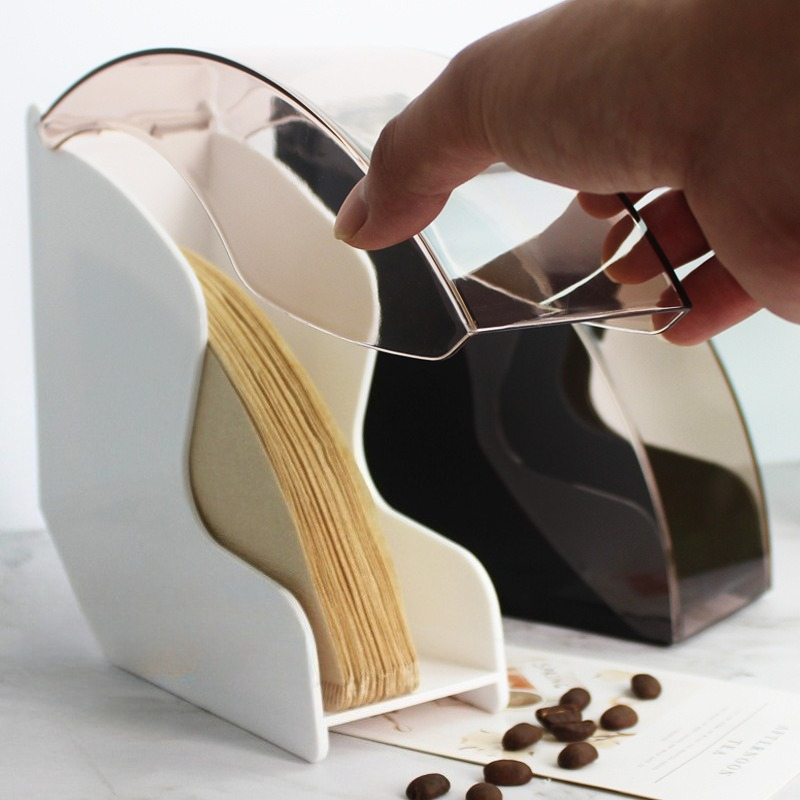 صندوق تخزين ورق ترشيح القهوة ع - مراجعة Coffee Equipment Rack وسعره
