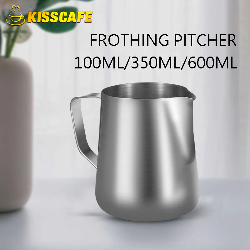 إبريق الحليب Frother حاوية من  - مراجعة Coffee Equipment Wdt وسعره