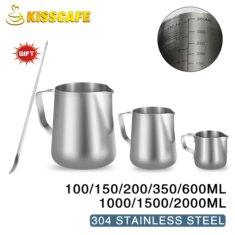 إبريق الحليب Frother حاوية من  - مراجعة Coffee Equipment Wdt وسعره