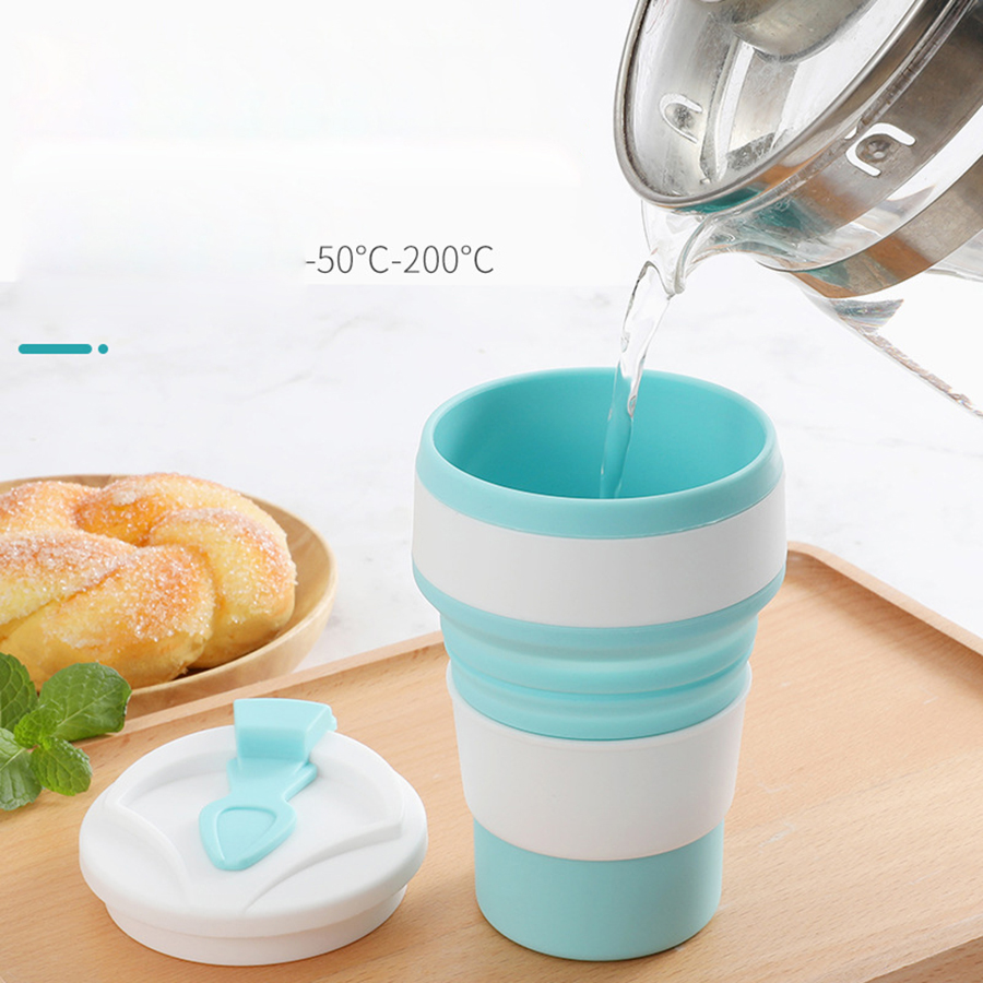 كوب سيليكون قابل للطي للطعام 3 - مراجعة Coffee Equipment Camping وسعره