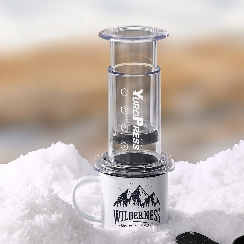 يوروبريس ماكينة صنع قهوة اسبري - مراجعة Coffee Equipment Camping وسعره